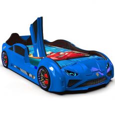 Дитяче ліжко машина Lamborghini blue 190х90 см